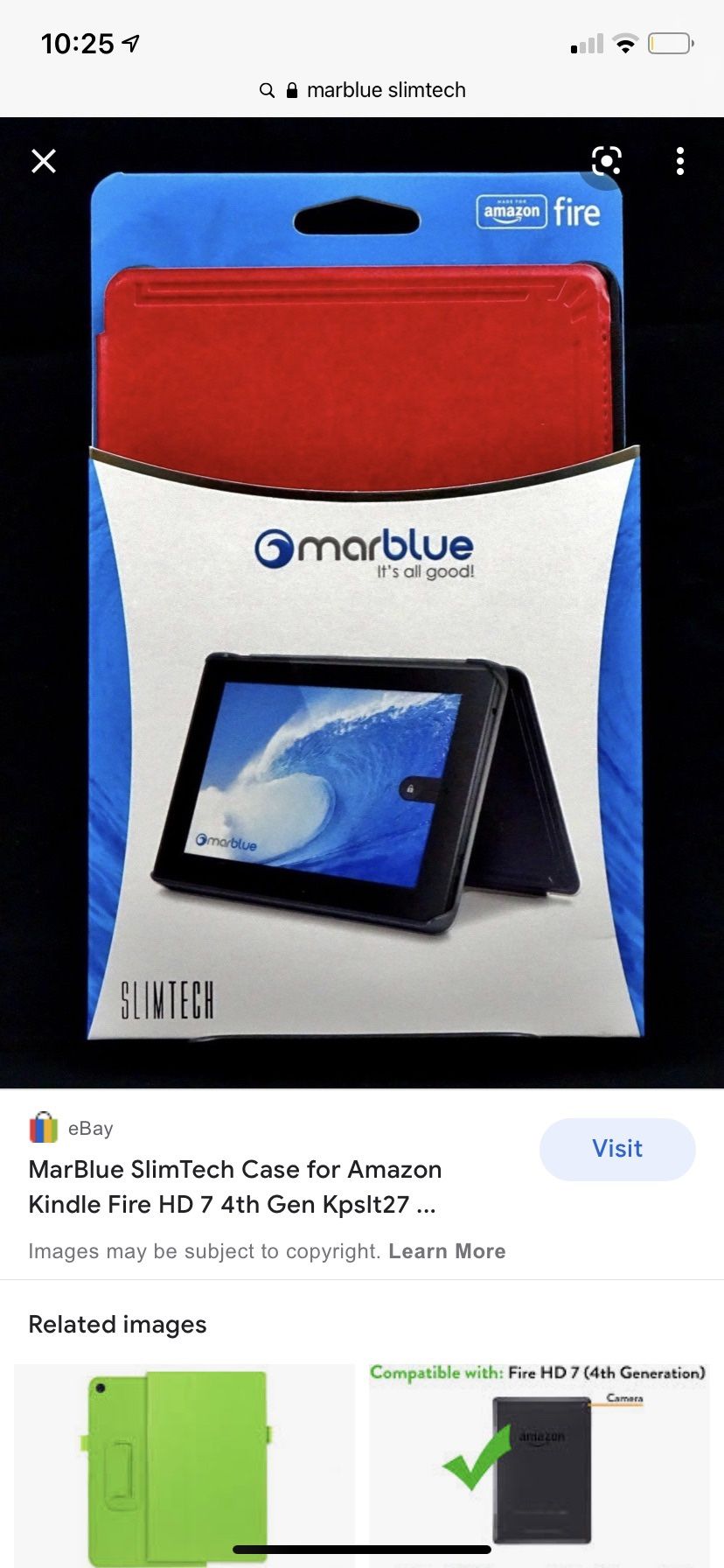 Marblue Cover For Kindle Fire Hd 7 4th Gen 