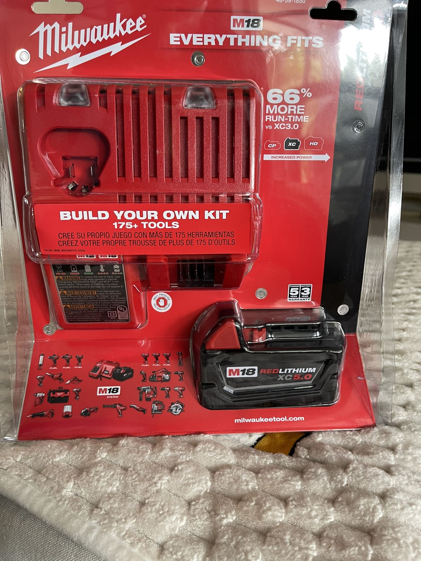 Milwaukee Battery Kit