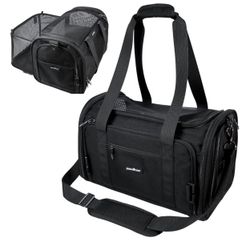 PawsInCar Pet Carrier Crash Tested Airline Approved Travel Bag for Small Dog/Cat