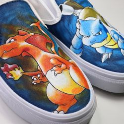 Pokémon Base Set Custom Vans Shoes