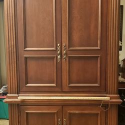 Wooden Entertainment Console