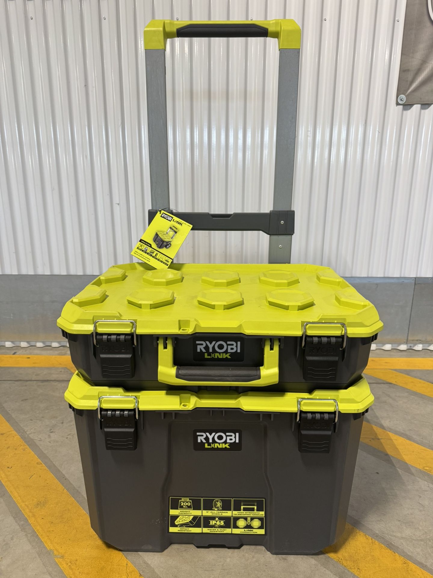RYOBI 22.2 in. LINK Rolling Tool Box with Standard Tool Box