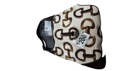 Gucci Bamboo Print Beige / Tan Purse / Handbag