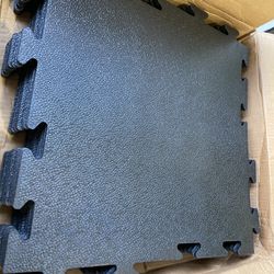 10 pcs floot mats Heavy Duty Rubber Flooring