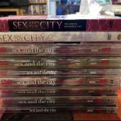 Sex And The City: Seasons 1-6 plus moves 1&2. Some never played. 