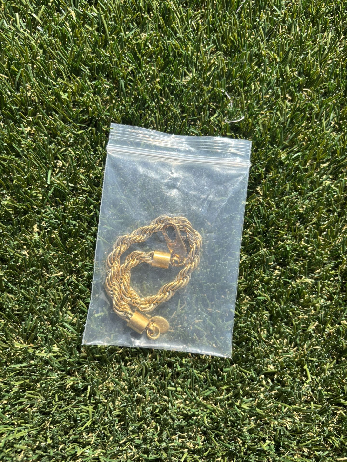 Gold Plated Bracelet 7 inch