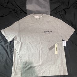 Essentials Fear Of God T- Shirts Dark Oatmeal 
