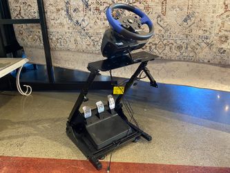 PLAYSTATION Thrustmaster T150 Force Feedback Racing Wheel w/ Frame