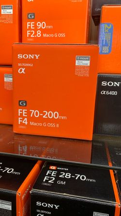 Sony FE 70-200mm f/4 Macro G OSS II 