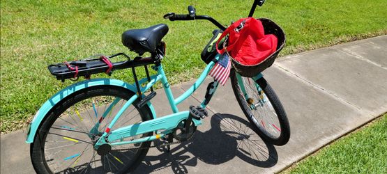 Concord teal colored cruiser bicycle 24" wheels