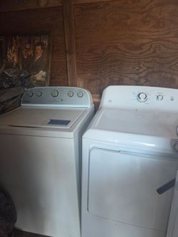 Washer and dryer