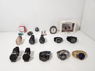 Wrist Watches, Clock Jeweled & Waterbury Clock