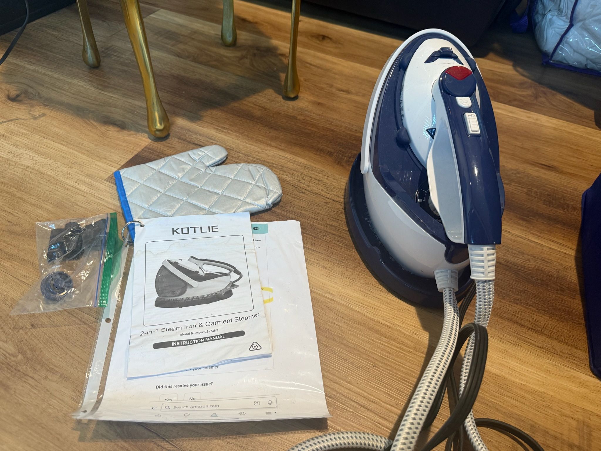 Handheld Portable Steamer For Clothes - GREAT CONDITION!