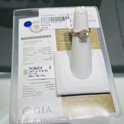 Rose Gold Diamond Ring