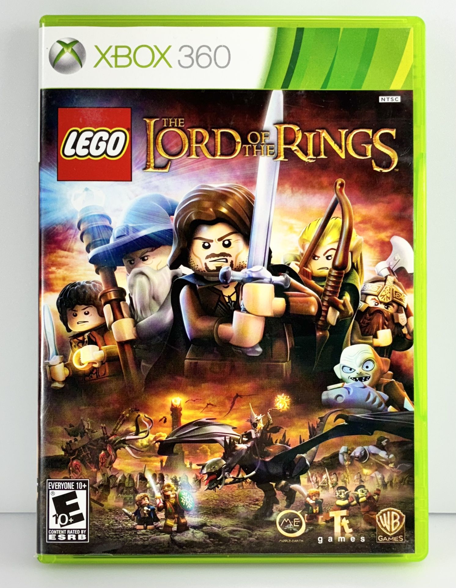 Lego The Lord Of The Rings 2012 WB Microsoft Xbox 360 Complete w/ Manual Tested