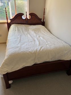 Free queen bed