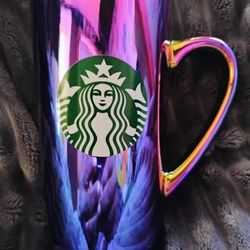 2002 Starbucks Holographic Latte Mugs