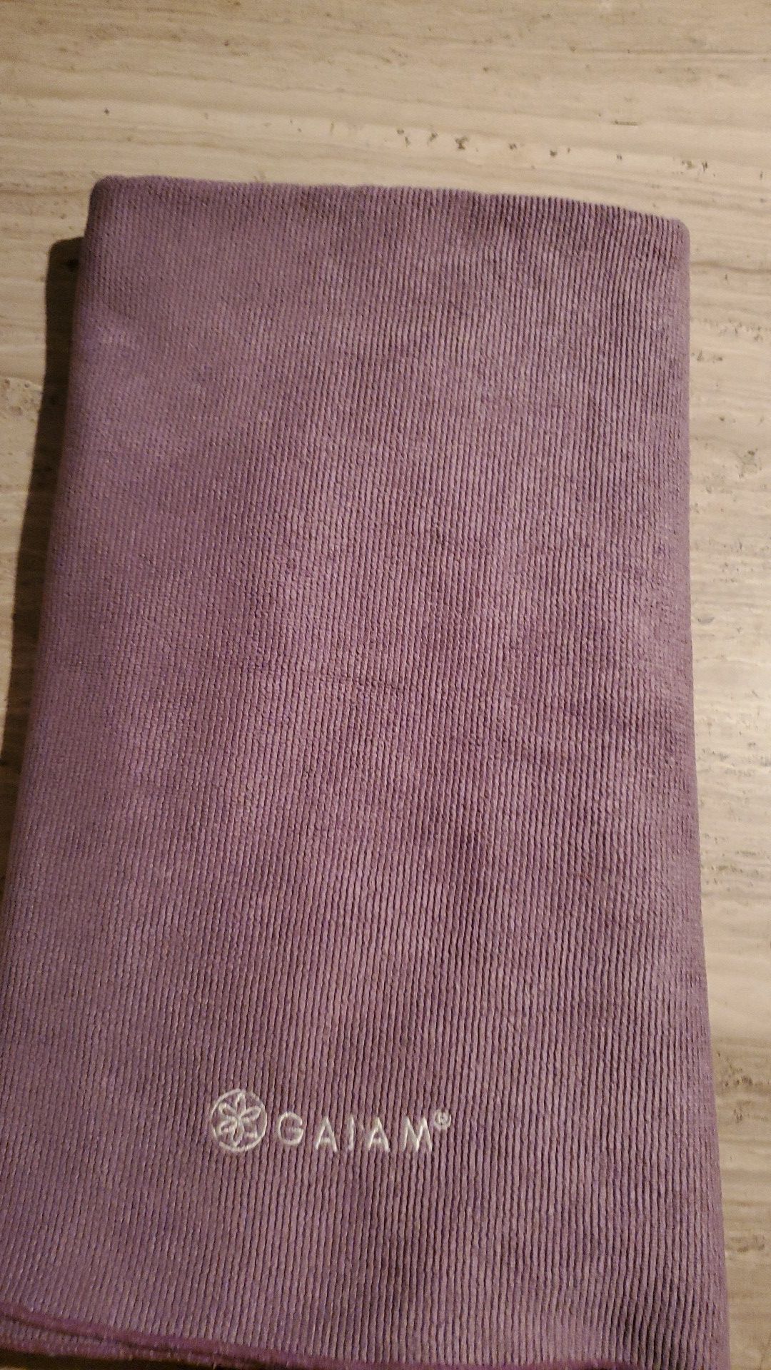Gaiam yoga towel/mat cover
