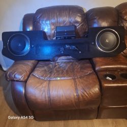 2 JL 10 inch and anplifier 600 watts