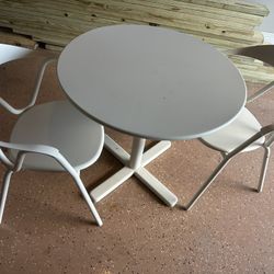 Lido 8R- Table With 2 Chairs