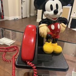 Vintage mickey mouse Phone