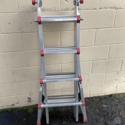 17ft Folding Ladder by Haulmaster