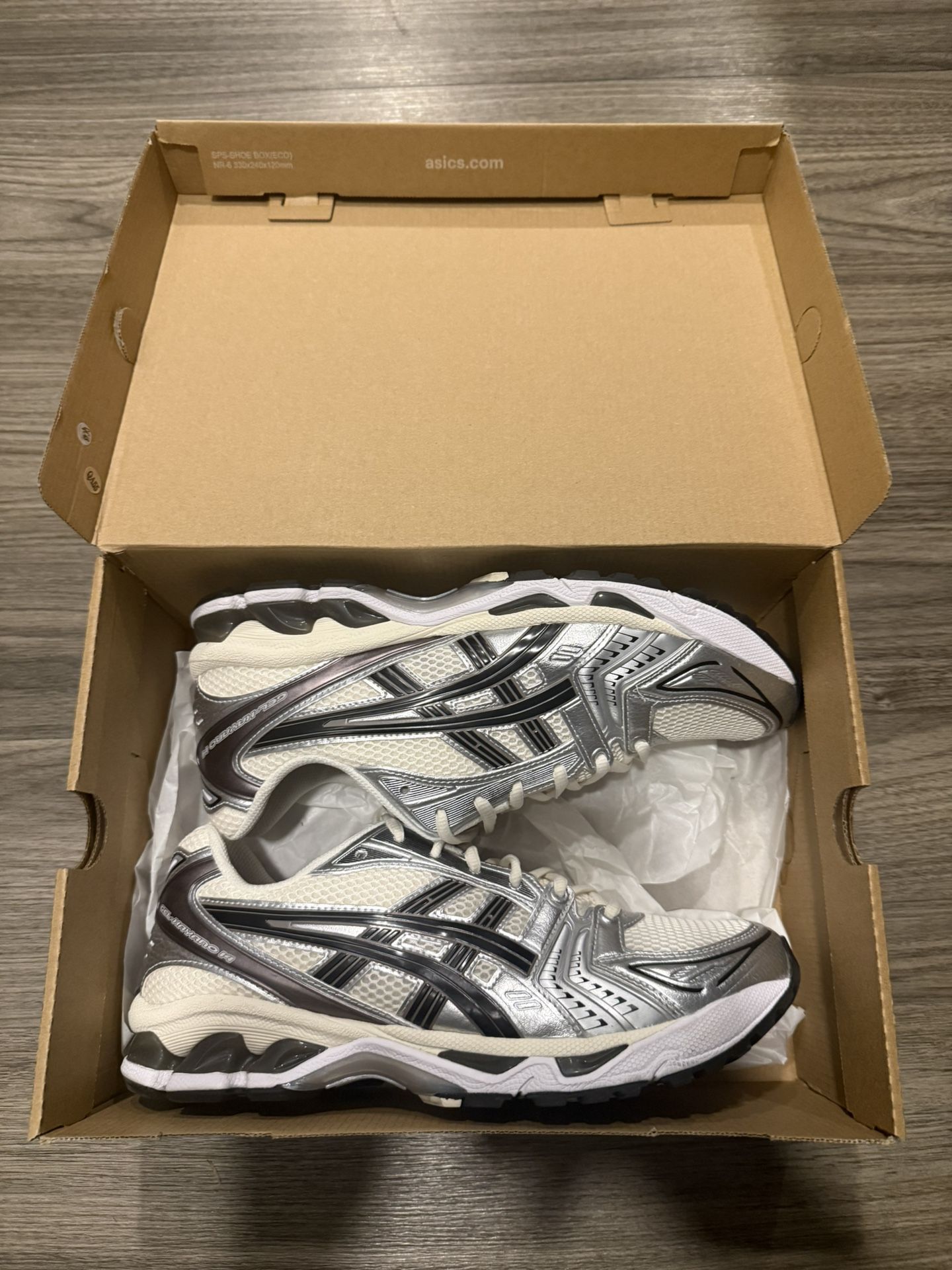 Asics gel kayano 14 (cream/black) 