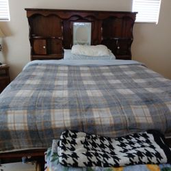 King Size Bed Frame & Mattress