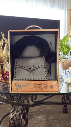 Shine Studded Mini Handbag Set