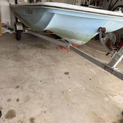 15 Foot Skiff And Trailer
