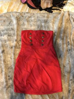 Red forever 21 dress
