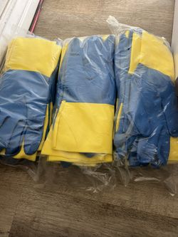 Neoprene Coated Latex Flock Lined Gloves 