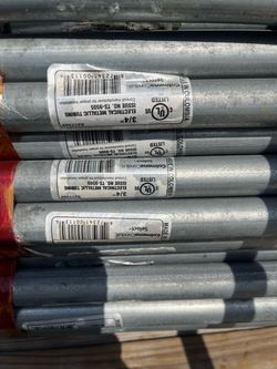 3/4 EMT pipe