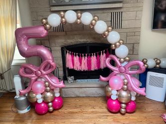 Mini Balloon Arch Display