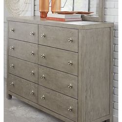 FULL BEDROOM SET Dresser + 2 Side Tables with Mirror 70% OFF
