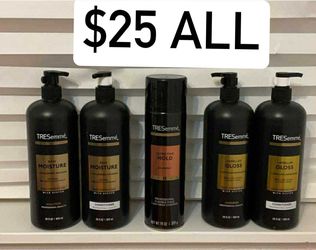 TRESEMMÉ (2) SETS SHAMPOO & CONDITIONER 28oz. & (1) HAIR SPRAY 11 oz