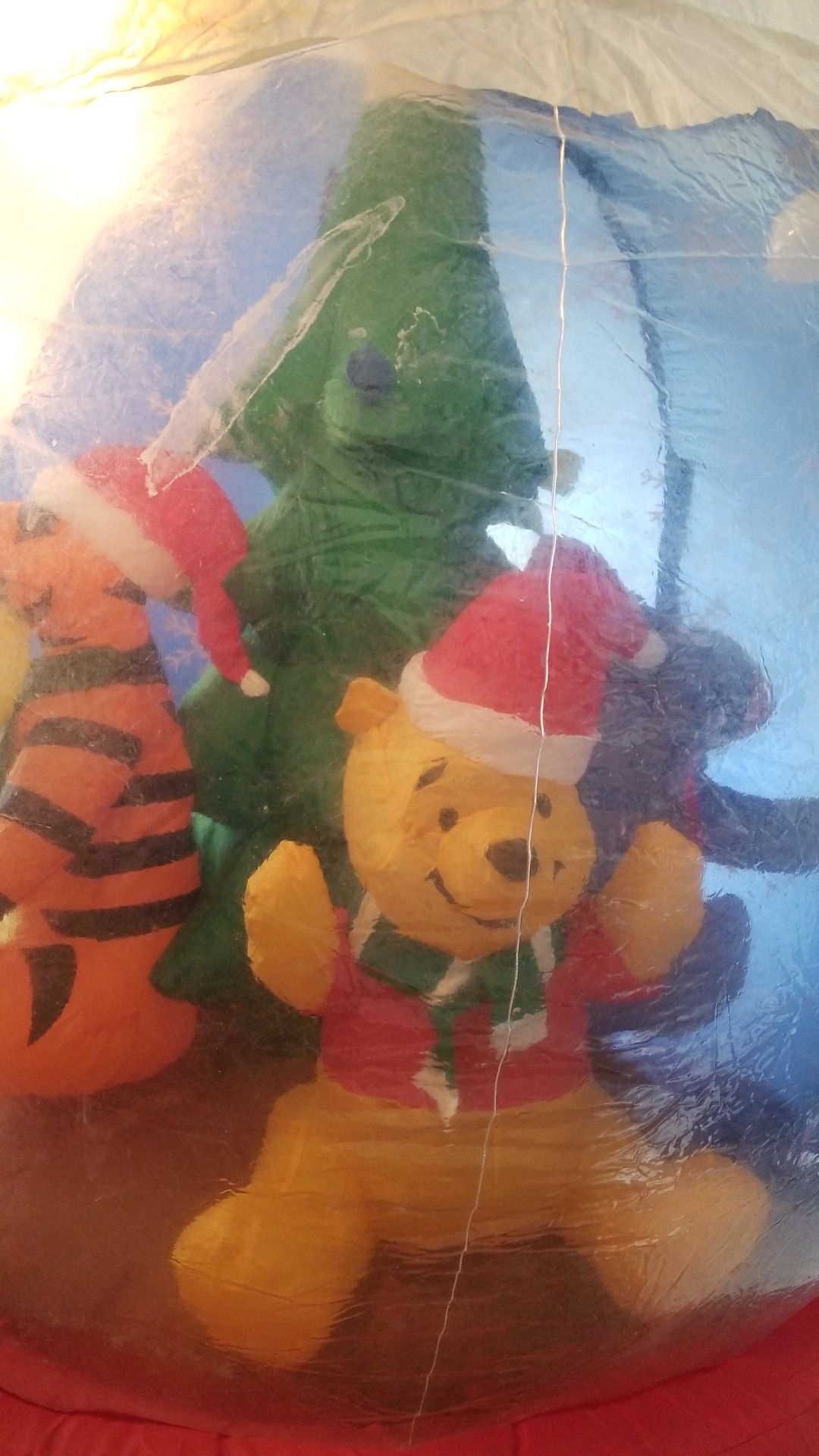 Winnie the pooh Christmas blow up for Sale in Phoenix, AZ OfferUp
