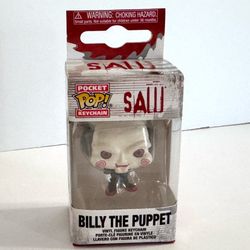 Billy the Puppet Funko Pocket Pop Keychain Movies Horror Saw MIB