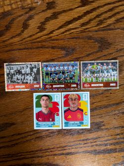 Trading world cup stickers