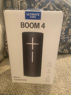 UE Boom 4 Bluetooth Speaker New in Packaging