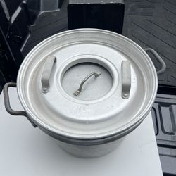 US Military M-1(contact info removed)? 10 Gal Stock Pot Field Range Stock Pot Lid