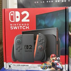 Nintendo Switch 2 Mario Kart Bundle! Finance For $50 Down Payment!!