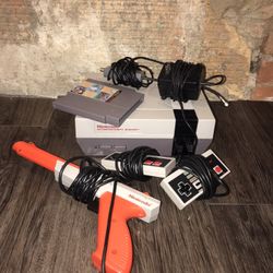 Original Nintendo With Game