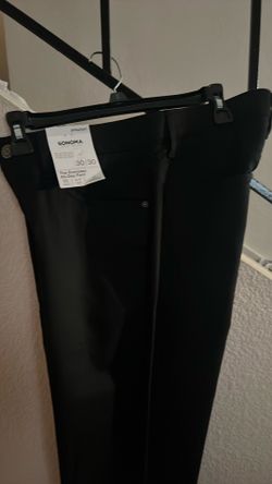 MENS SONOMA STRAIGHT FIT EVERYDAY JEANS PANTS NEW  30X30 BLACK