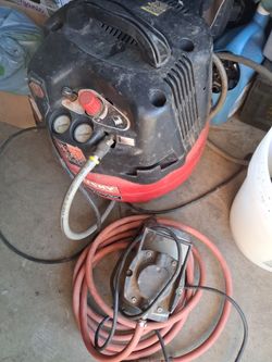 Husky Portable Air Compressor with Hose