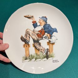 Rare🔥 Norman Rockwell Collectible Plate 