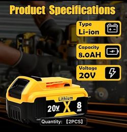 Batteries compatible with Dewalt