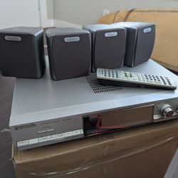 Stereo Receiver And 4 Speakers
