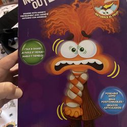 Inside Out 2 Anxiety Doll