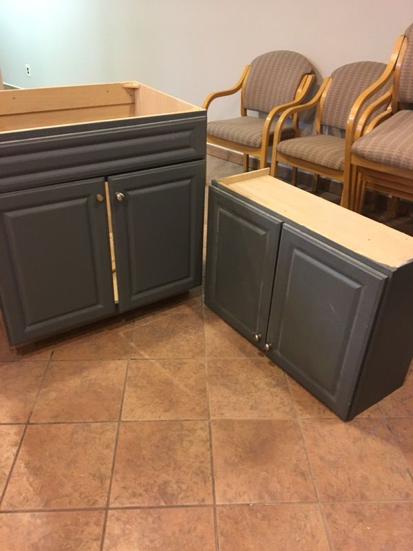 Need gona ASAP best offer Cabinets left over from project need gone ASAP